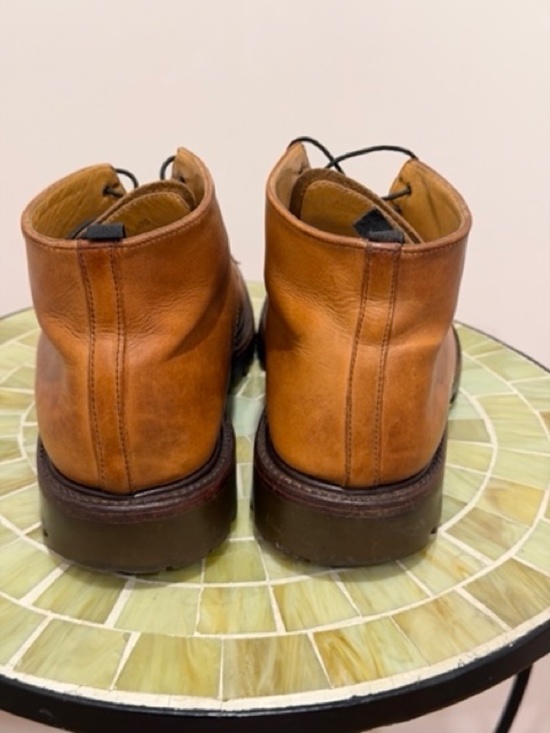 Oliver Sweeney Hoffman Cognac Leather Chukka Boots Vibram Sole Size 9.5 US main image 14